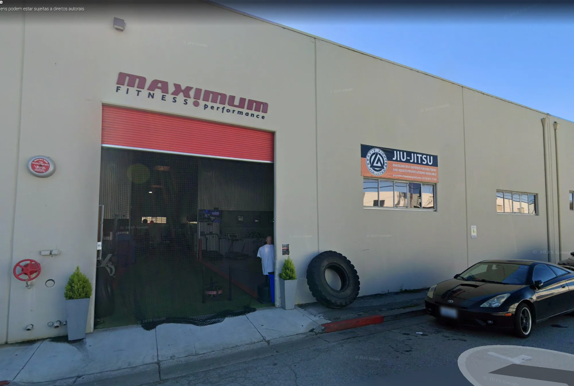 Gracie Fighter Bay Area exterior location in San Carlos, CA