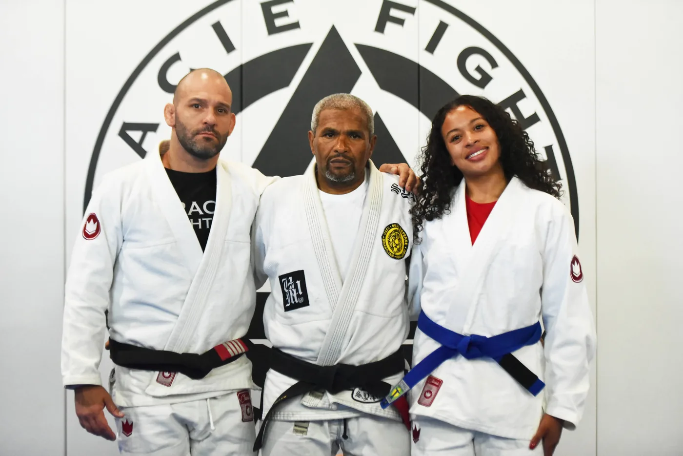 Gracie Fighter instructors and students