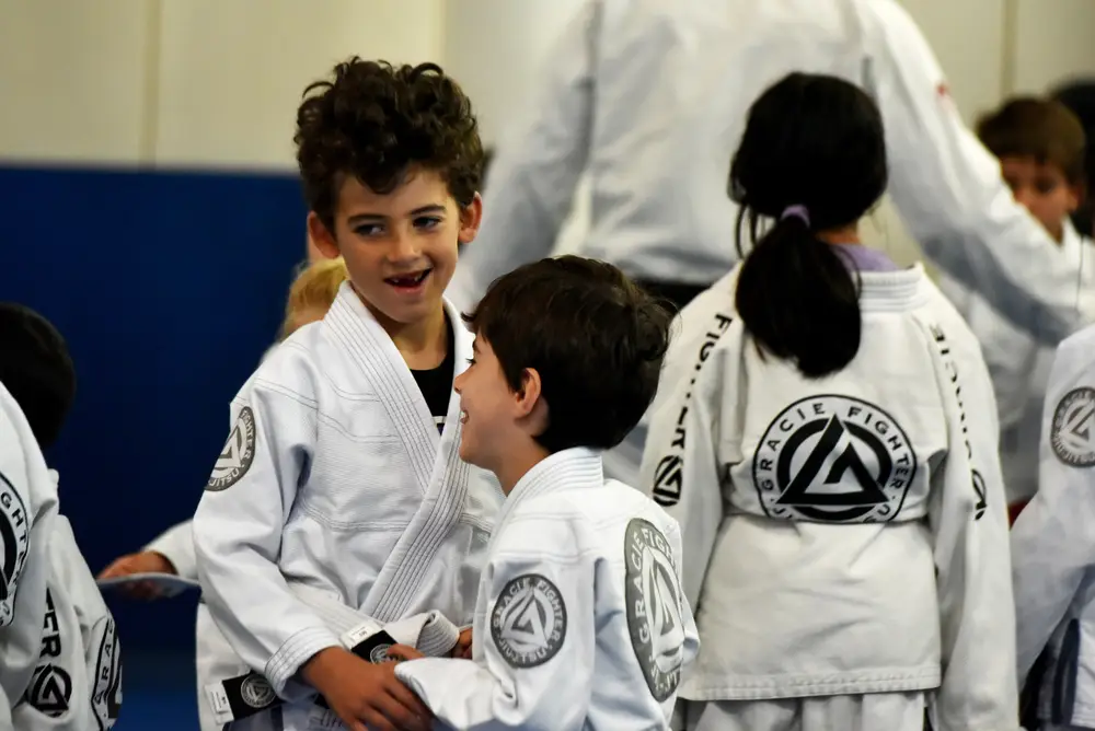 Kids Jiu-Jitsu students